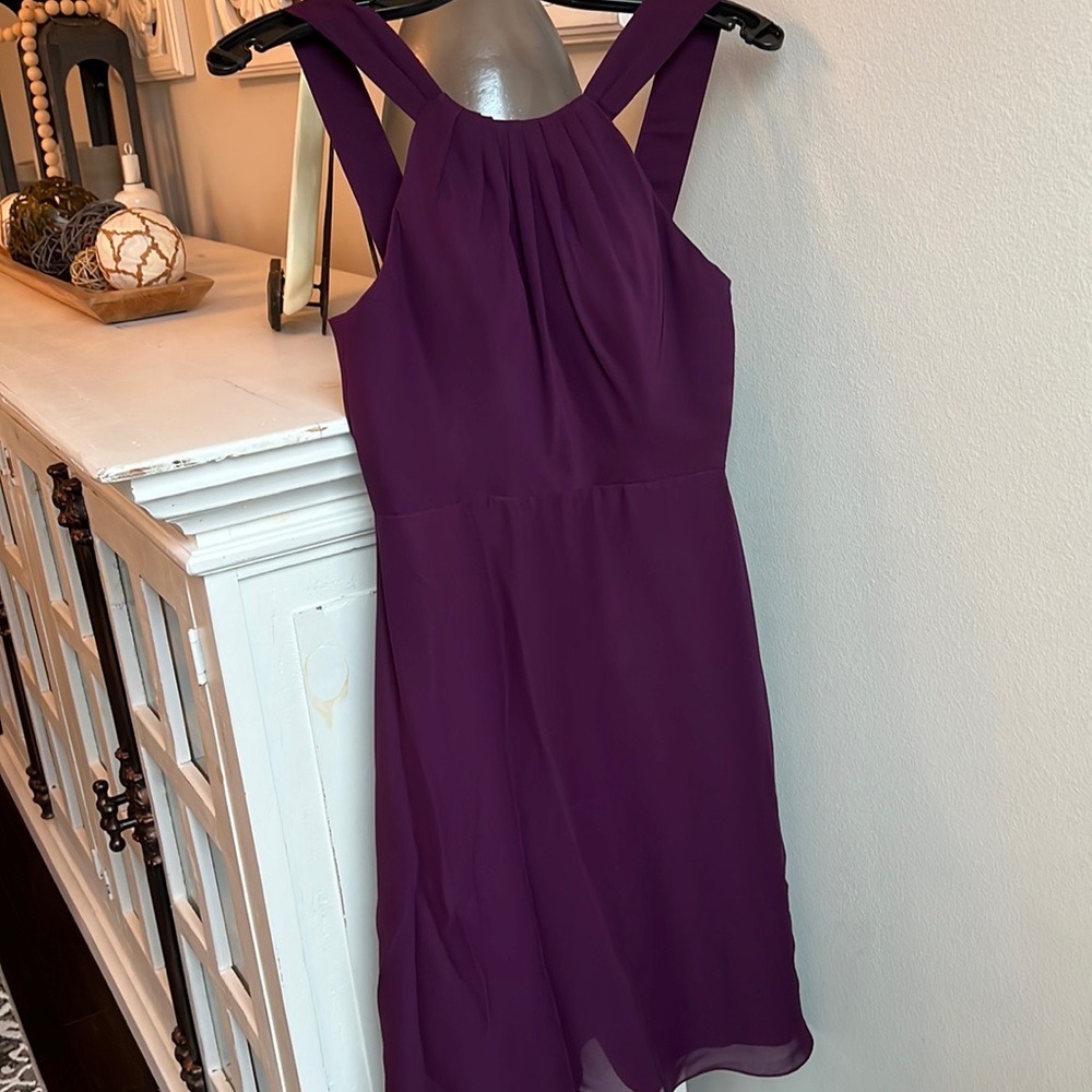 Plum, AZAZIE bridesmaids dress